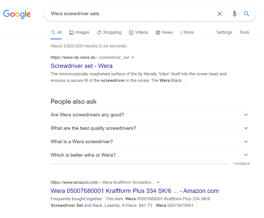 example of navigational query III