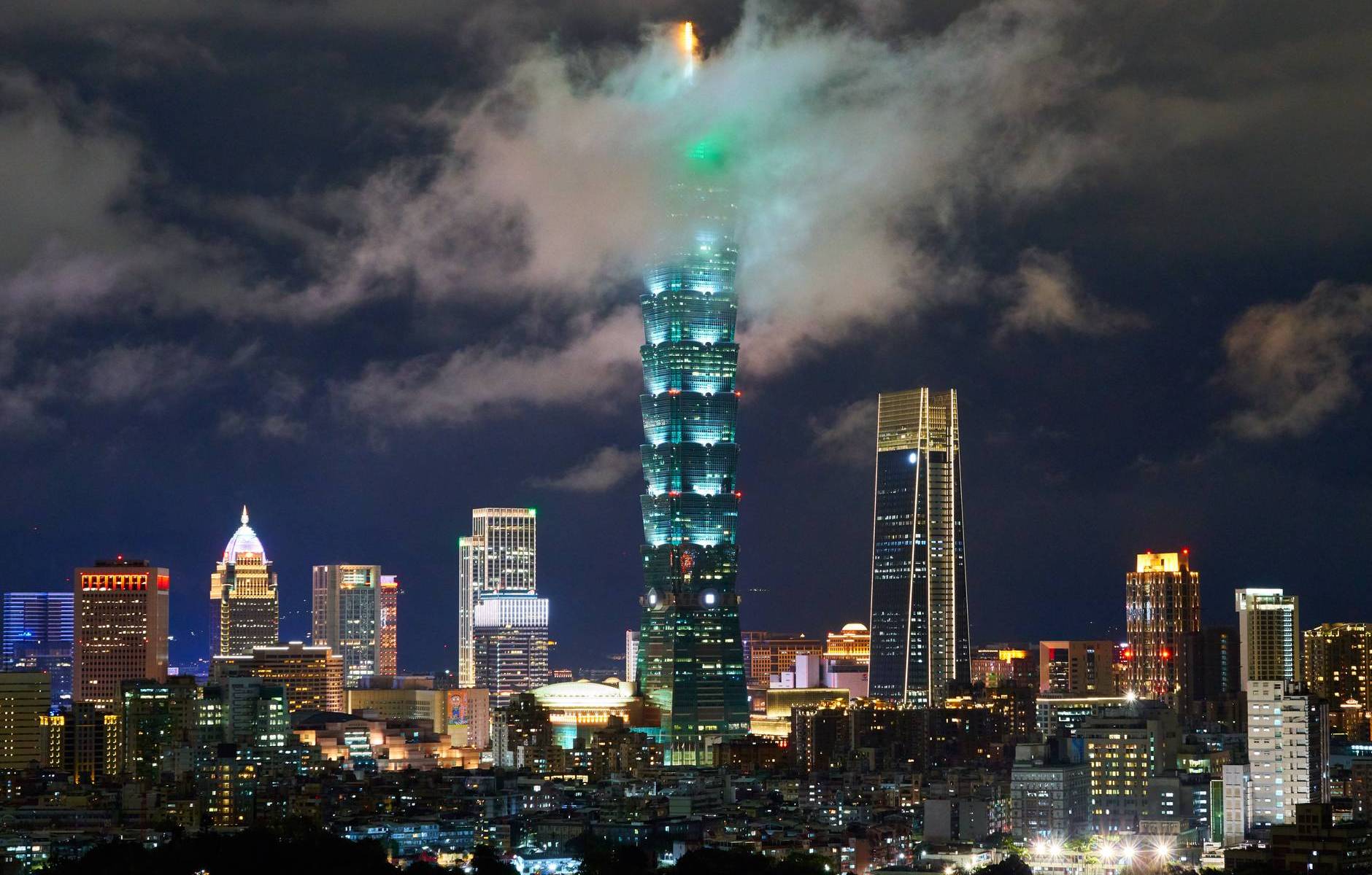 city during nighttime